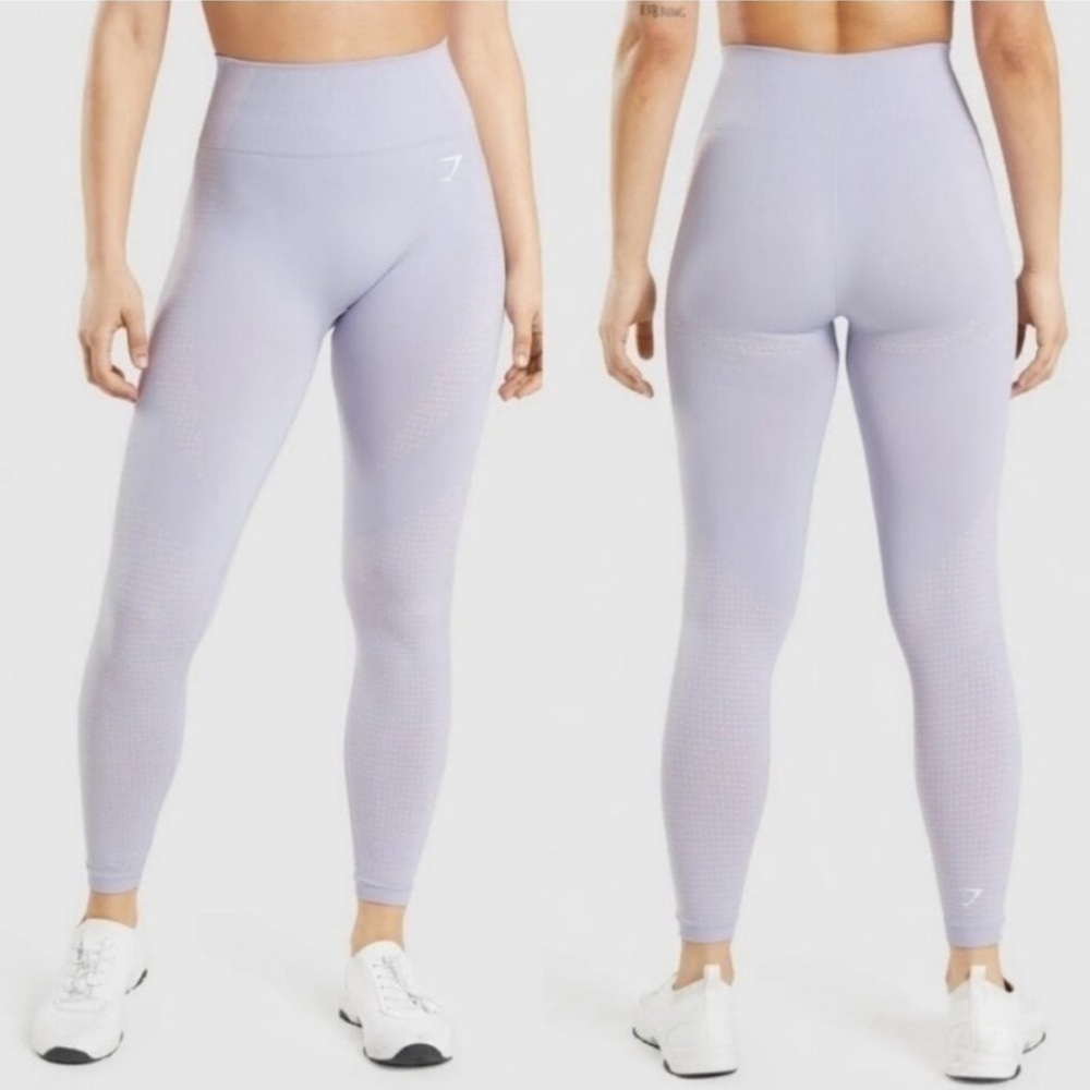 Gymshark Vital Contour Seamless Ribbed High Waisted Leggings Size Large